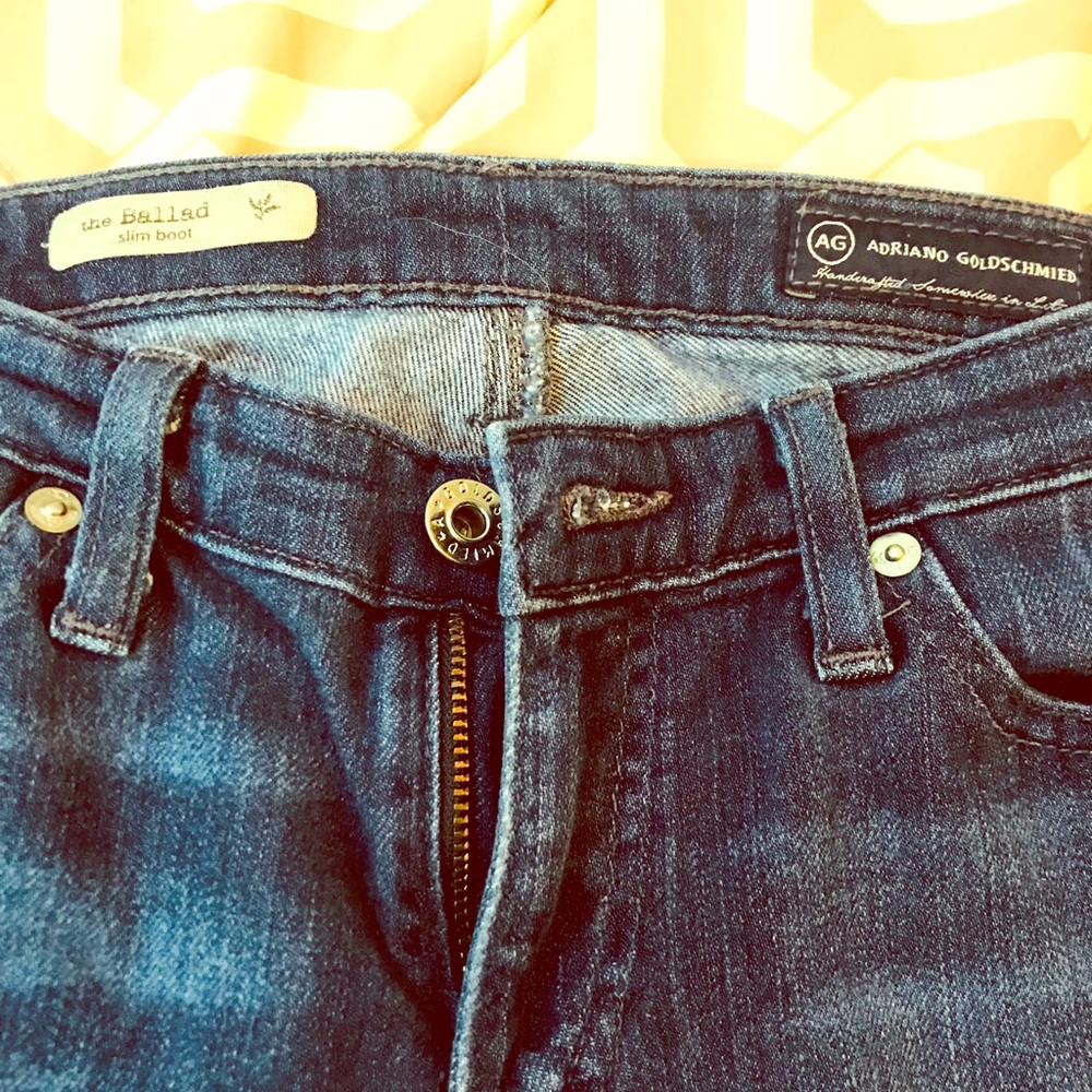 AG “The Ballad” slim boot jeans